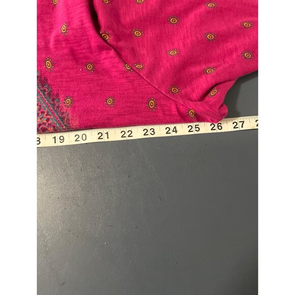 Catherines 1X 18/20W Womens Boho Tunic Top Boho Artsey Lagenlook - Picture 5 of 10